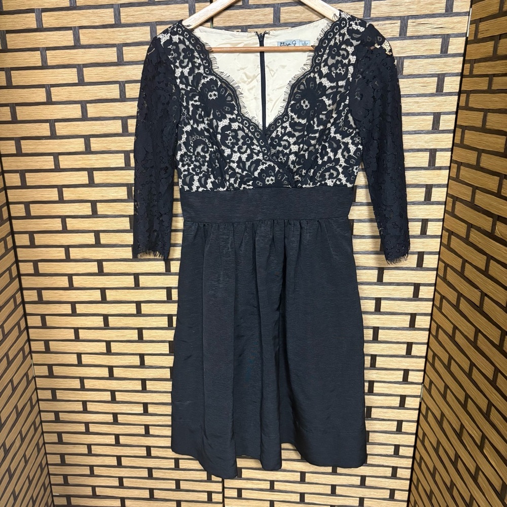 Eliza J. Black Lace Dress Size 2